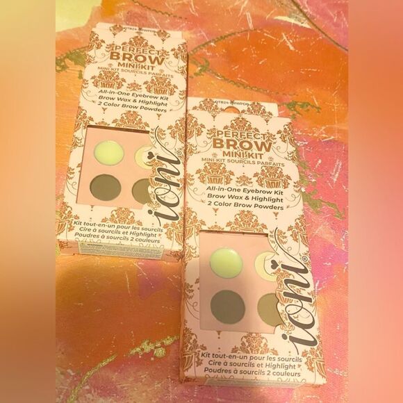 🛍️ IONI Cosmetics Perfect Brow Mini Kil
New (Set Of 2 )💥 - Picture 1 of 9
